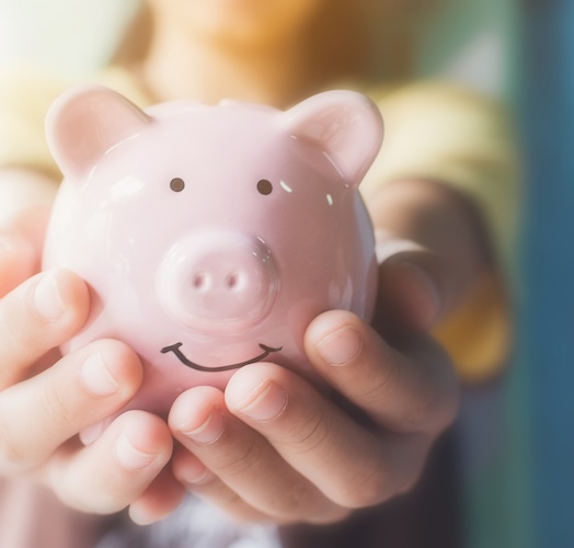 piggy bank representing personal loan